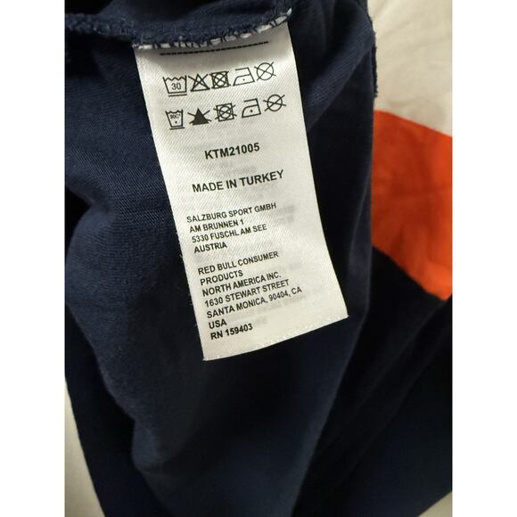 Tri-color KTM Red Bull Factory Racing Team T-Shirt - Large - Picture 11 of 11